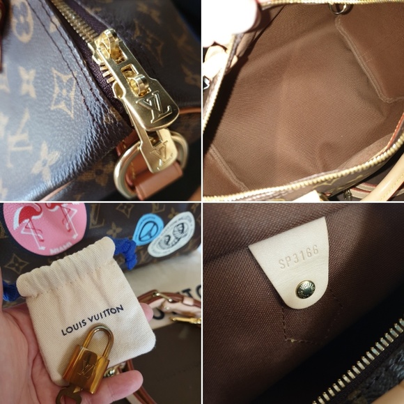 LOUIS VUITTON2016 Monogram World Tour Speedy Ban - Picture 6 of 6